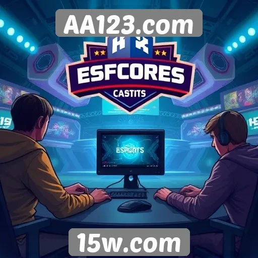 Plataforma AA123.com destaca torneios de eSports