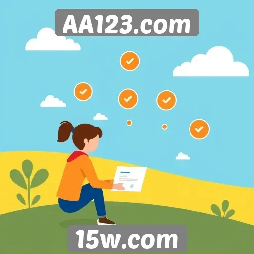 Recursos de usabilidade do site AA123.com
